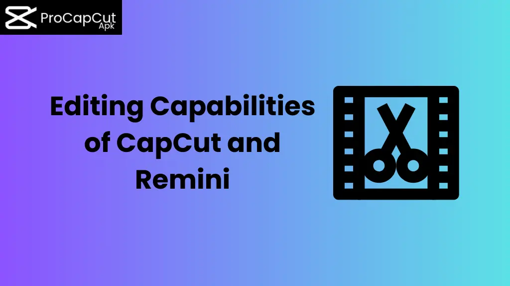 Editing Capabilities of CapCut and Remini